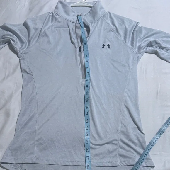 Under Armour Steel Gray Quarter-Zip Top - Picture 4 of 4